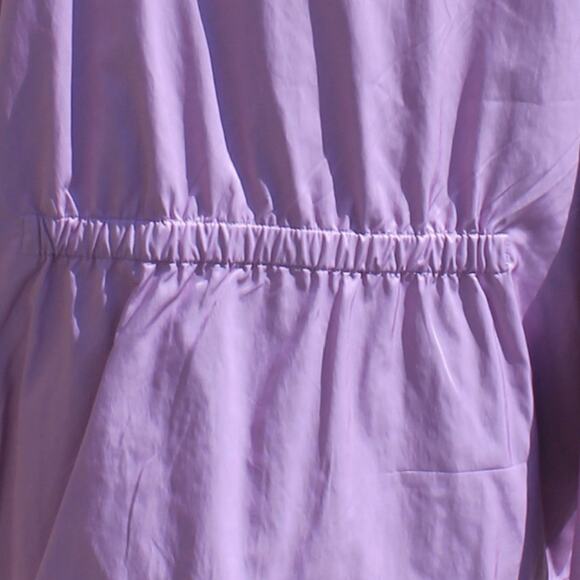 Chico's Zenergy Women's Jacket Lightweight Windbreaker Purple Size 12-14 - Picture 13 of 16